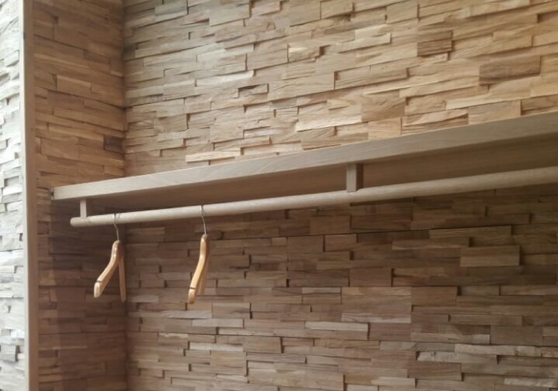 Houten wandbekleding