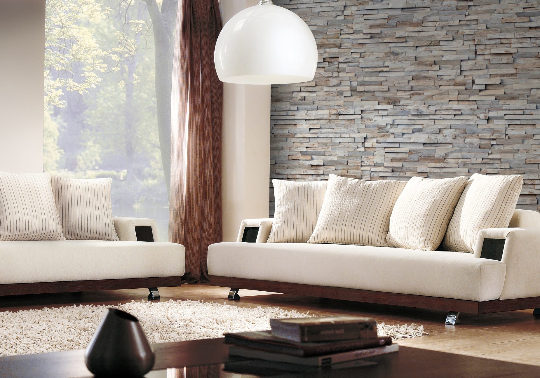 Houten wandbekleding