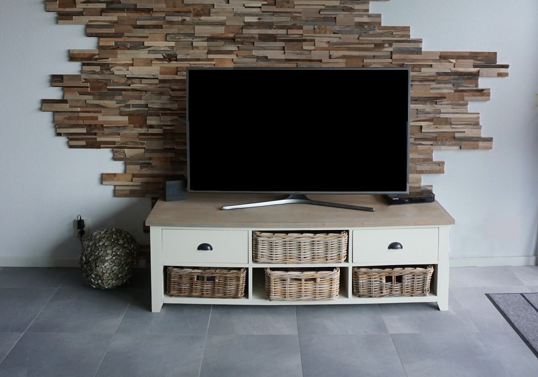 Houten wandbekleding
