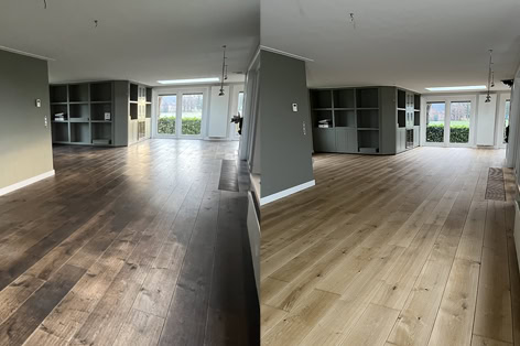 Renovatie Massief Eiken Plankenvloer